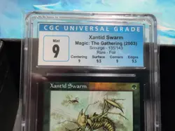 MTG Graded CGC 9 MINT: XANTID SWARM Scourge FOIL 2003 Magic the Gathering #TCG - Image 3