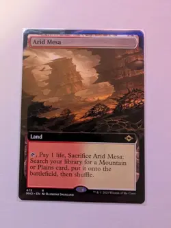 Arid Mesa (Extended Art) #475 (NM) Modern Horizons 2 MH2 Magic MTG - Image 1