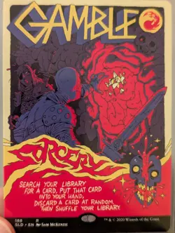 MTG Gamble Secret Lair Drop NM Regular - Image 1