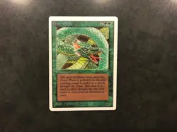 MTG Magic: The Gathering - Unlimited - Craw Wurm - Image 1