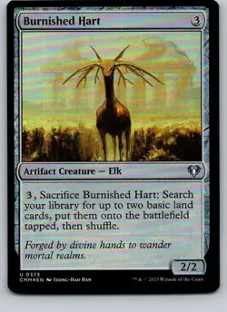 Burnished Hart - CMM - FOIL - 373 - MTG - Image 1