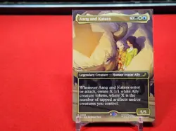 Aang and Katara (Borderless) Avatar: The Last Airbender: Eternal-Legal Regula NM - Image 1