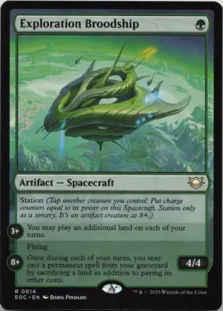 Exploration Broodship R Commander: Edge of Eternities 14 NM MTG - Image 1