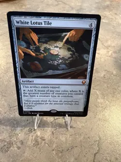 White Lotus Tile Avatar: The Last Airbender Regular - Image 1