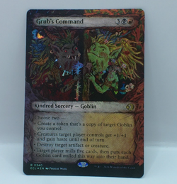 Grub's Command NM #340 Foil MTG Lorwyn Eclipsed - Image 2