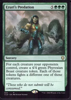 Ezuri's Predation - Commander Legends: Battle for Baldur's Gate - MTG LP - Image 1