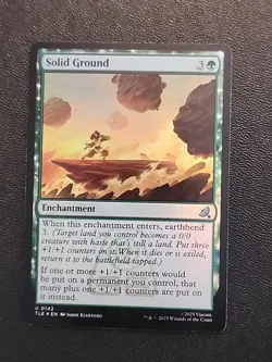 Solid Ground - TLE 0142 - NM - MTG Magic B1 - Image 1