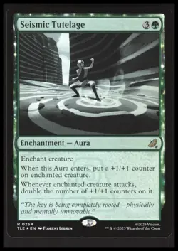 Seismic Tutelage R Avatar: The Last Airbender: Foil NM - Image 1