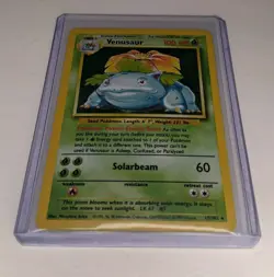 Pokemon TCG Venusaur Base Set Holo - Image 1