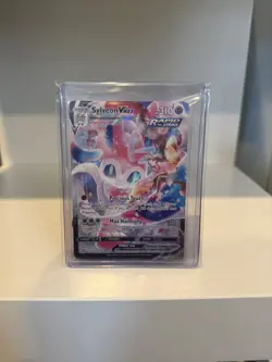 Pokemon Sylveon VMAX TG15/TG30 Full Art Holo Ultra Rare Rapid Strike 310 HP - Image 1