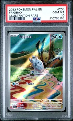 Pokemon Paldea Evolved #208 Frigibax Illustration Rare PSA 10 Gem Mint - Image 1