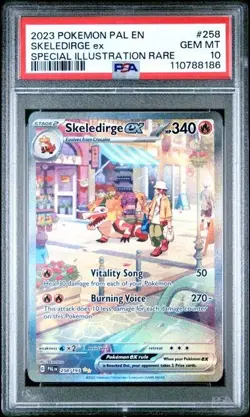 Pokemon Paldea Evolved #264 Squakabilly EX Illustration Rare PSA 10 Gem Mint - Image 1