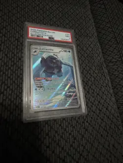 Pokemon TCG Black Bolt Carracosta 107/86 Full Art PSA Mint 9 Illustration Rare - Image 1