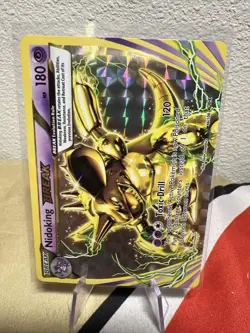 Nidoking BREAK XY Evolutions 46/108 Ultra Rare Holo Pokemon TCG MP - Image 1