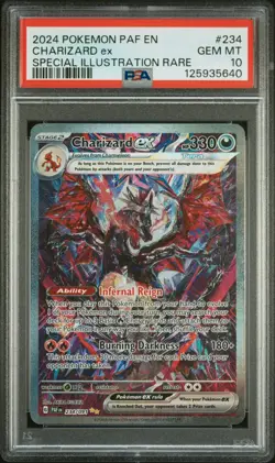 Charizard EX 234/091 Special Illustration Rare Pokemon PSA 10 - Image 1