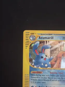 Pokemon Azumarill Holo Rare H4/H32 Aquapolis 2003 WOTC (Near Mint Condition) - Image 4