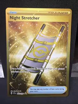 Pokemon TCG Trainer Night Stretcher Surging Sparks 251/191 Hyper Rare NM - Image 1