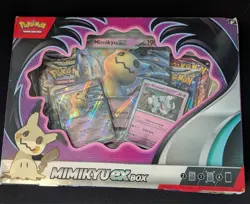 Pokemon TCG: Mimikyu EX Box - Holo Promos and 4 Packs - Image 1