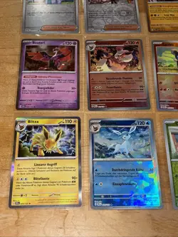 POKEMON Set 11 Holo Karten Prismatische Entwicklungen deutsch Pokemon - Image 2