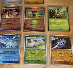 POKEMON Set 11 Holo Karten Prismatische Entwicklungen deutsch Pokemon - Image 4