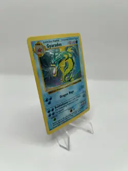 Pokemon TCG Gyarados Base Set 6/102 Shadowless Holo Rare - MP - Image 3