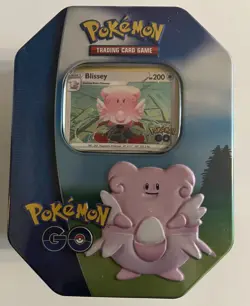 Pokemon Go Blissey Tin Brand New Factory Sealed Condition Pokemon TCG - Image 1