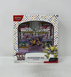 Pokemon TCG Scarlet & Violet 151 Factory Sealed Alakazam Ex Collection Box - Image 1