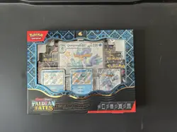 Pokemon TCG Paldean Fates Quaquaval EX Premium Collection Box Sealed - Image 1