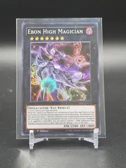 Yugioh Ebon High Magician TDIL-EN052 Super Rare 1st Ed NM - Image 1