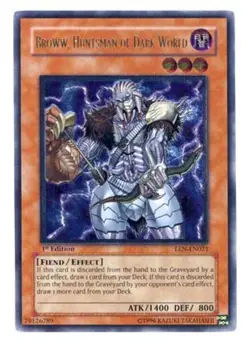 Broww, Huntsman of Dark World - EEN-EN021 - Ultimate Rare - Unlimited Edition - - Image 1