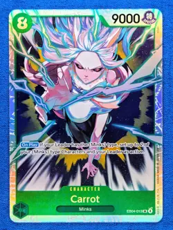 Carrot EB04-013 SR | NM | The Azure Sea’s Seven | One Piece TCG | English - Image 1