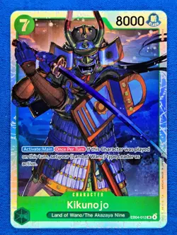 Kikunojo EB04-012 SR | NM | The Azure Sea's Seven | One Piece TCG | English - Image 1