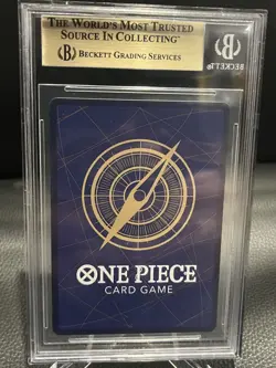 BGS 10 One Piece Monkey.D.Luffy Gold Foil SP OP05-119 Fist of Divine Speed - Image 2