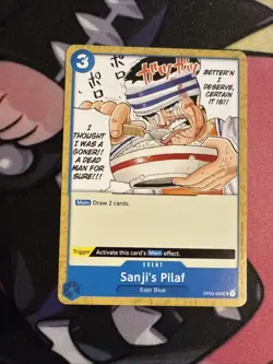 One Piece TCG Pillar of Strength Sanjis Pilaf (056) - Image 1