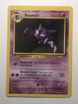 Pokemon Card- Gastly & Haunter - Base Set - 50,29/102 - Image 4