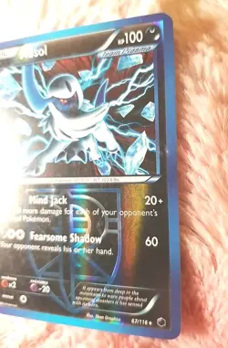 2013 Pokemon Absol #67/116 Plasma Freeze Black & White Holo Rare Card MP - Image 3