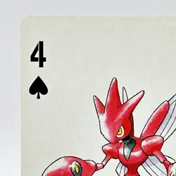Pokemon Scizor #212 Playing Cards Gold Poker Pichu Nintendo Japanese Japan Rare - Image 2
