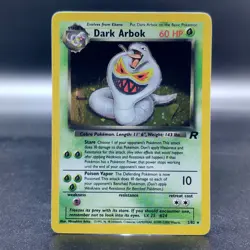 Pokemon TCG Karte - Dark Arbok Holo 2/82 Team Rocket Englisch EXC - Image 1