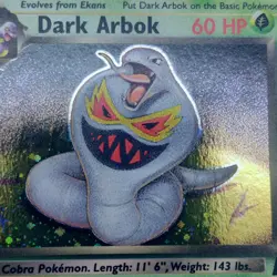Pokemon TCG Karte - Dark Arbok Holo 2/82 Team Rocket Englisch EXC - Image 3