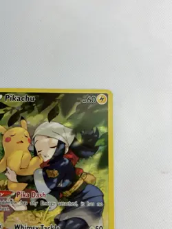 Pokemon TCG Card Lost Origin Pikachu Illustration Rare 2022 TG05/TG30 NM - Image 4