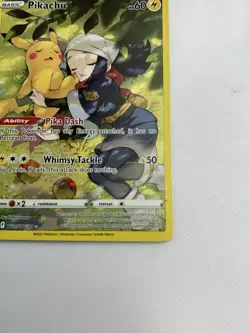 Pokemon TCG Card Lost Origin Pikachu Illustration Rare 2022 TG05/TG30 NM - Image 5