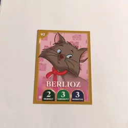 6 X Morrisons Disney Christmas Party 2025 Cards- Aristocats 91/92/93/94/95/96 - Image 3