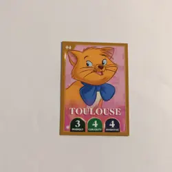 6 X Morrisons Disney Christmas Party 2025 Cards- Aristocats 91/92/93/94/95/96 - Image 5