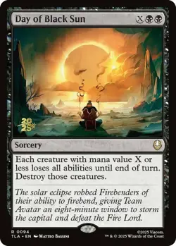 1x Day of Black Sun - Foil - Prerelease Promo MTG Prerelease/Game Day/Launch Pro - Image 1