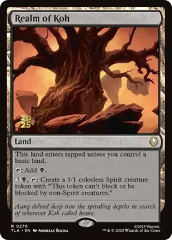 1x Realm of Koh - Foil - Prerelease Promo MTG Prerelease/Game Day/Launch Promos - Image 1