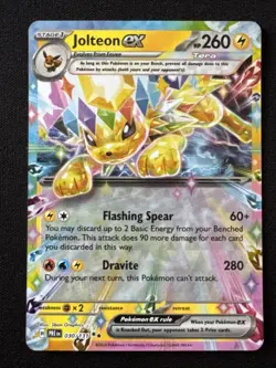 Jolteon Ex 30/131 Prismatic Evolutions PRE -Near Mint- Pokemon TCG - Image 1