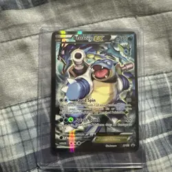 Pokemon TCG Blastoise EX Promo Holo Rare Card XY122 - Image 1