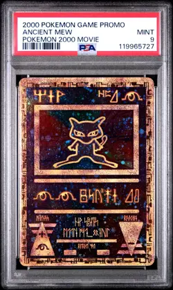 2000 POKEMON GAME MOVIE ANCIENT MEW - PSA GRADE MINT 9 - Image 1