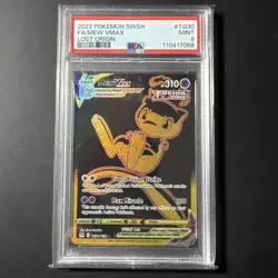 2022 POKEMON SWORD & SHIELD LOST ORIGIN #TG30 FULL ART/MEW VMAX PSA 9 MINT - Image 1