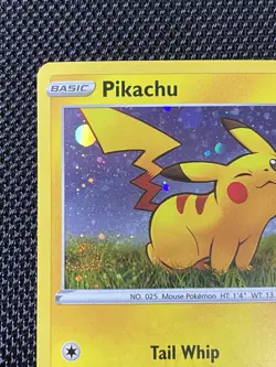 Pokemon Pikachu SWSH039 Swirl Black Star Cosmos Holo Promo (NM) - Image 3